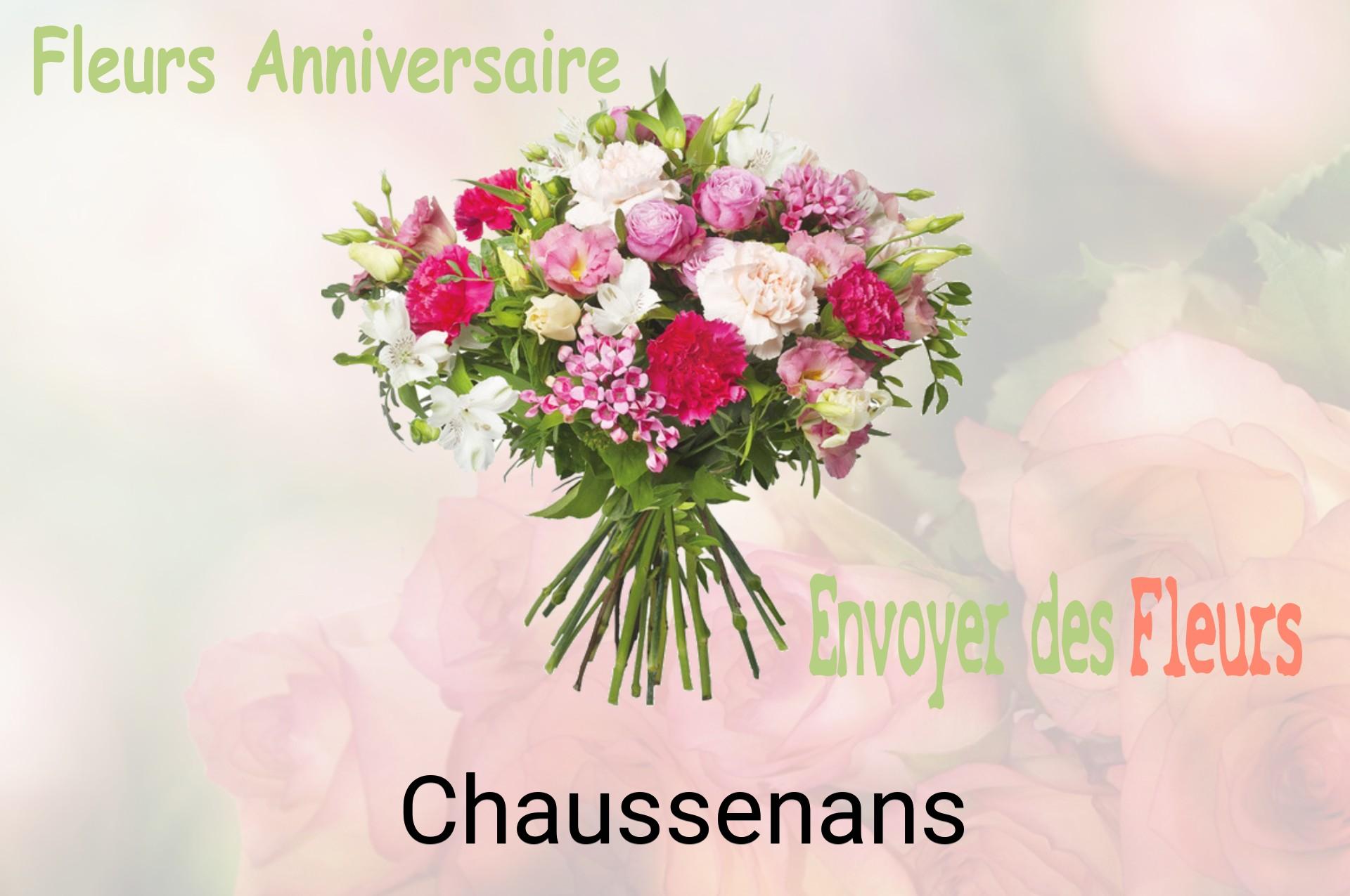 Bouquet de fleurs d’anniversaire livré à Chaussenans